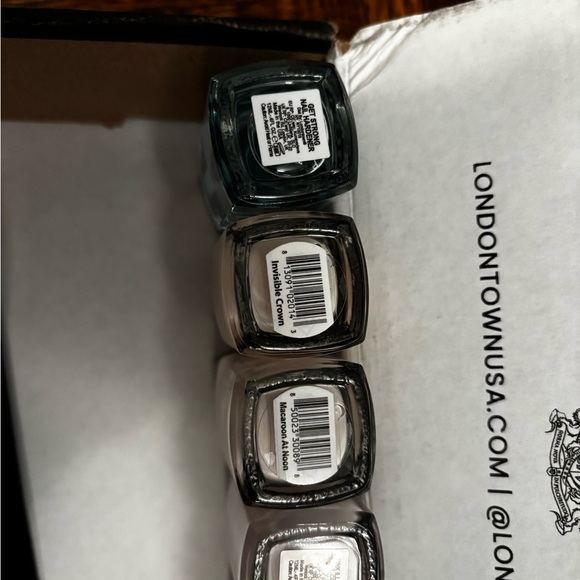 Londontown Nail Polish Collection - Teal, Nude, White & Gold - Picture 4 of 5